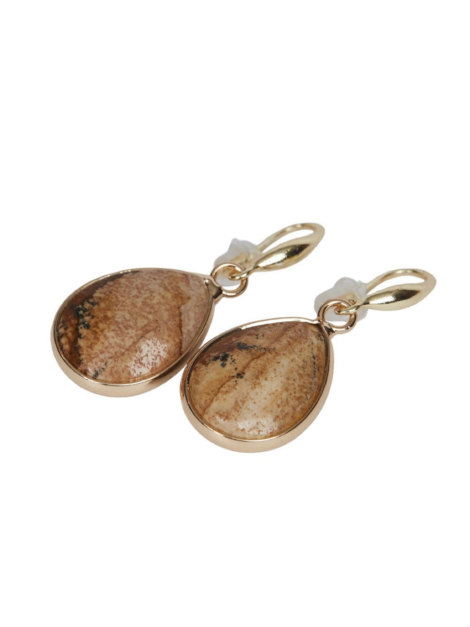 Ohrhänger Carina braun