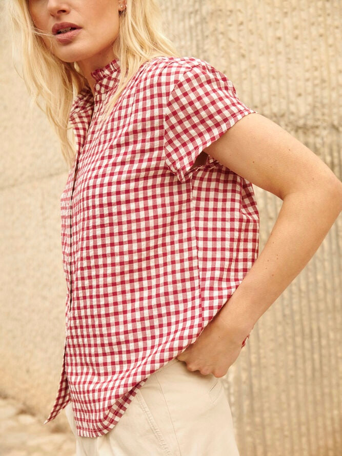Bluse Bjanka PW burnt russet