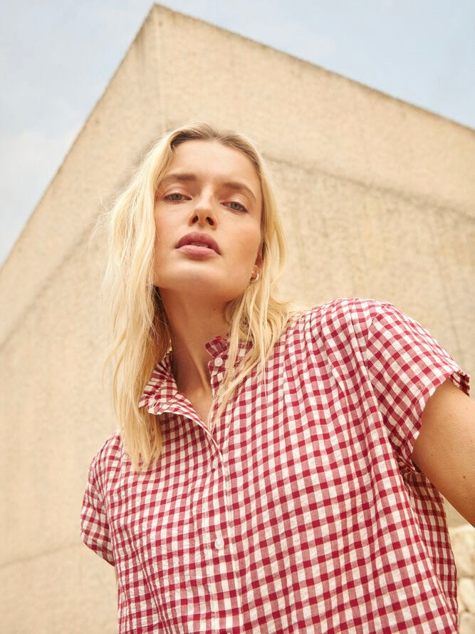 Bluse Bjanka PW burnt russet