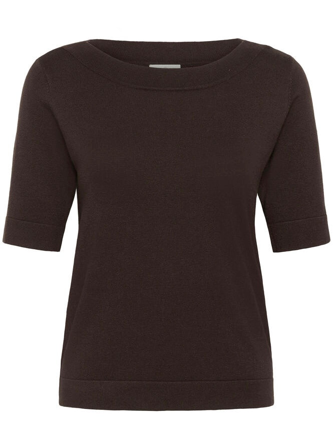 Pullover KAlizza boatneck coffee bean