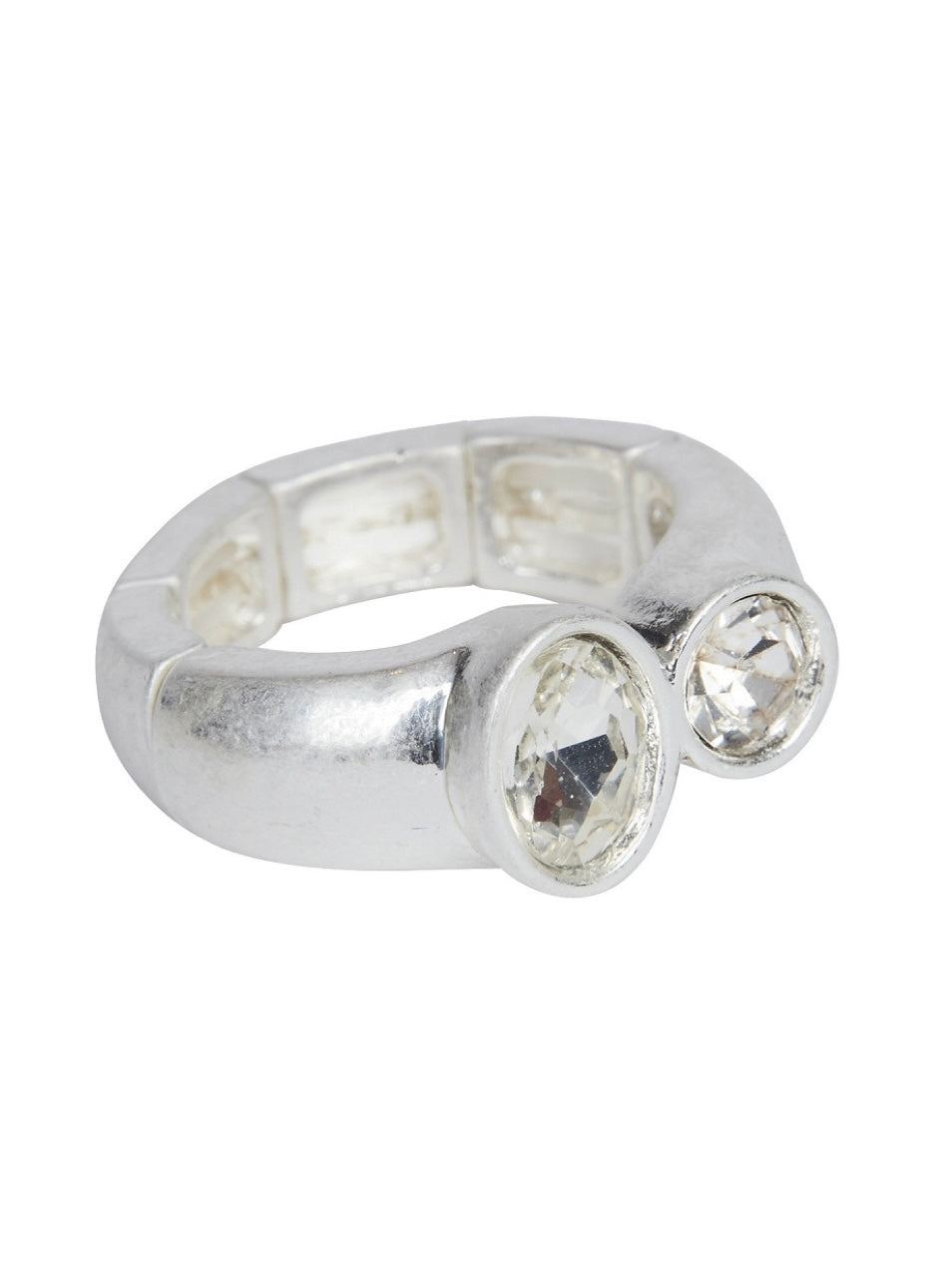 Ring Ira silberfarben, in 4 Farben