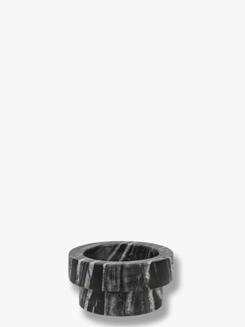 Block-Kerzenhalter MARBLE, in zwei Ausführungen