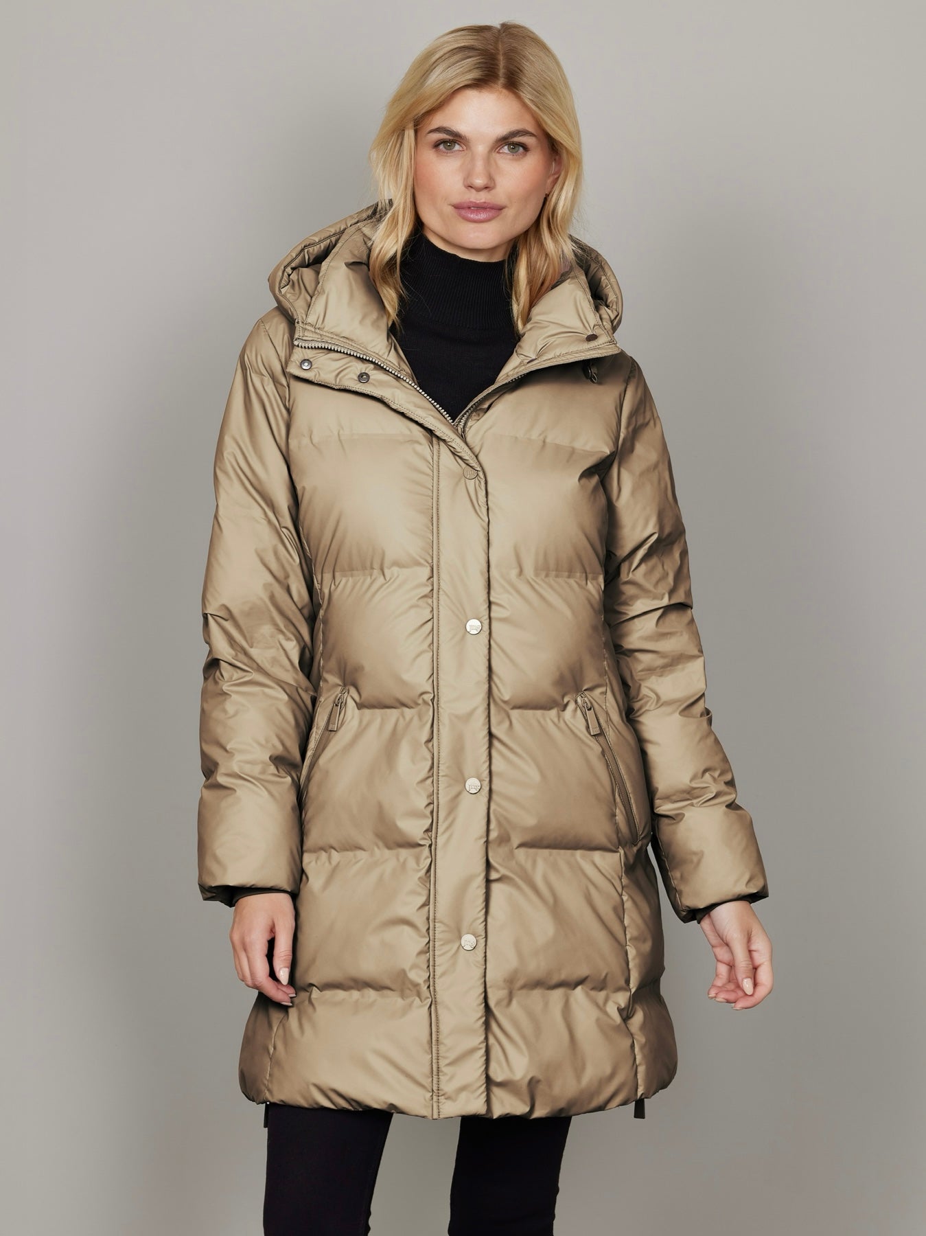 Daunenjacke Myrna champagner