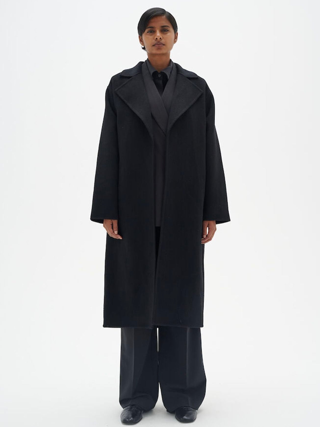 Wollmantel Liuro IW black