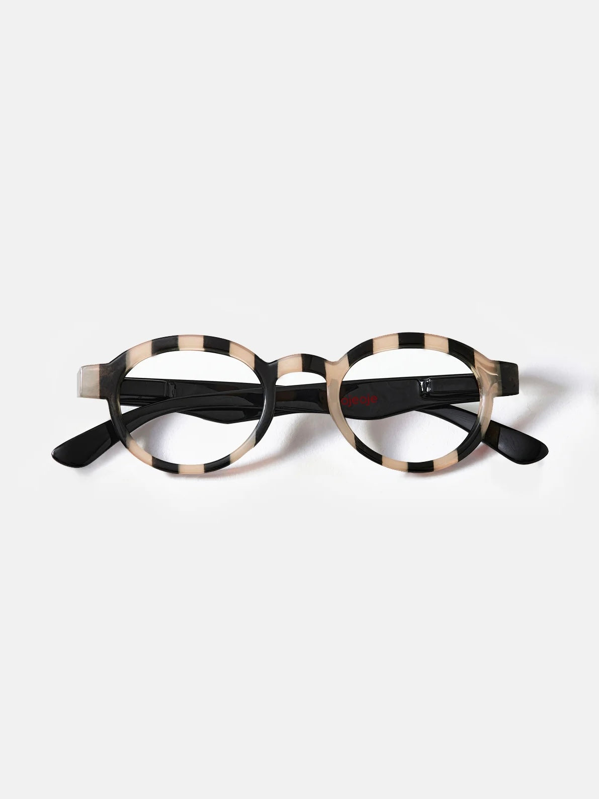 Lesebrille OjeOje K zebra/black, in 4 Stärken