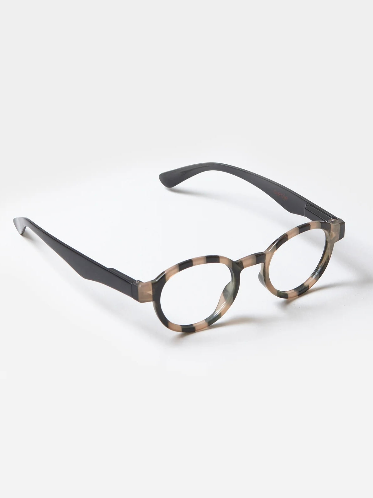 Lesebrille OjeOje K zebra/black, in 4 Stärken