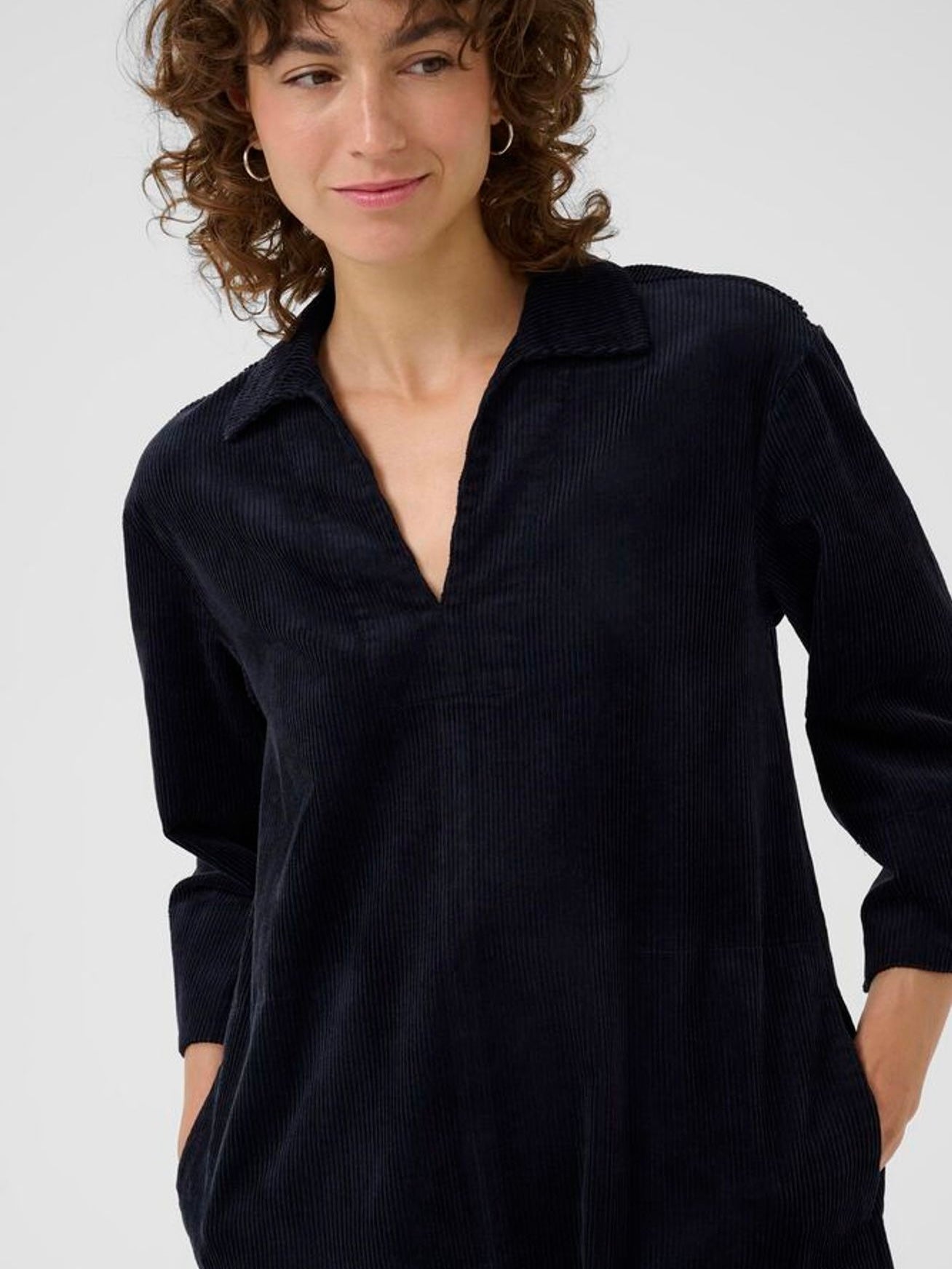 Cordkleid Sharri PW dark navy