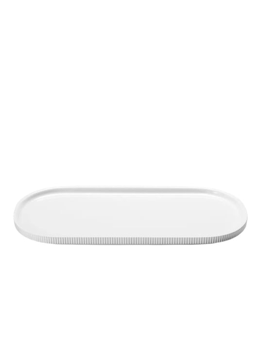 Servierplatte Bernadotte weiß 40,4cm