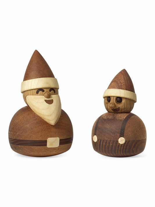 Holzfigur Santa