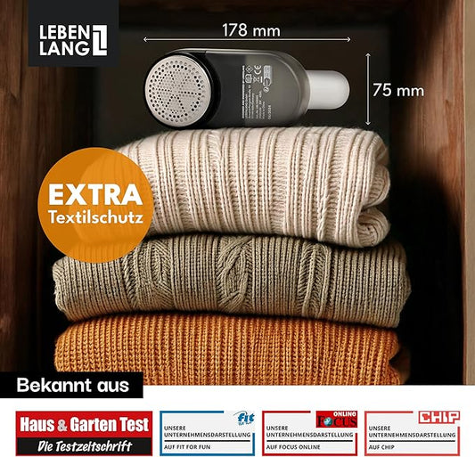 Fusselrasierer elektrisch inkl. LED Anzeige