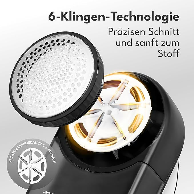 Fusselrasierer elektrisch inkl. LED Anzeige