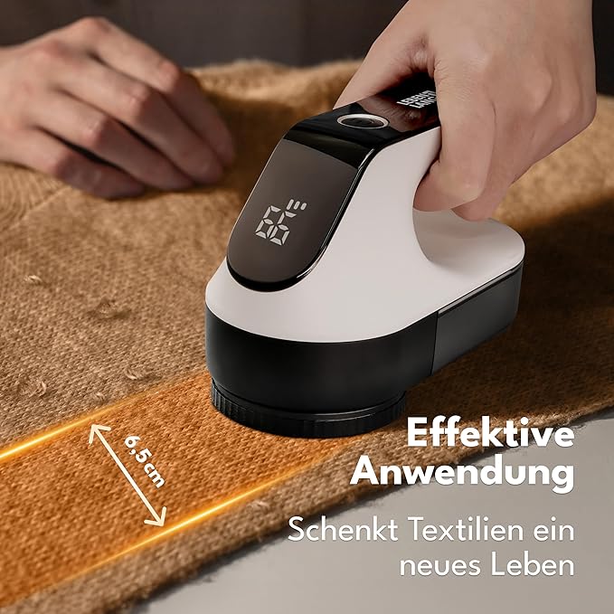 Fusselrasierer elektrisch inkl. LED Anzeige