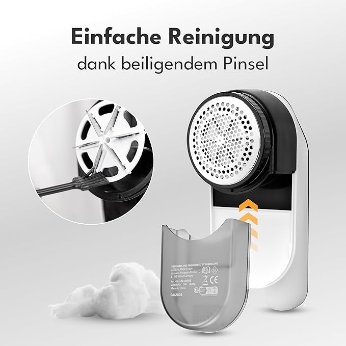 Fusselrasierer elektrisch inkl. LED Anzeige