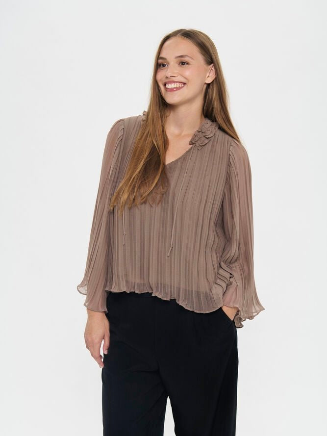 Bluse Nuri SZ pine bark