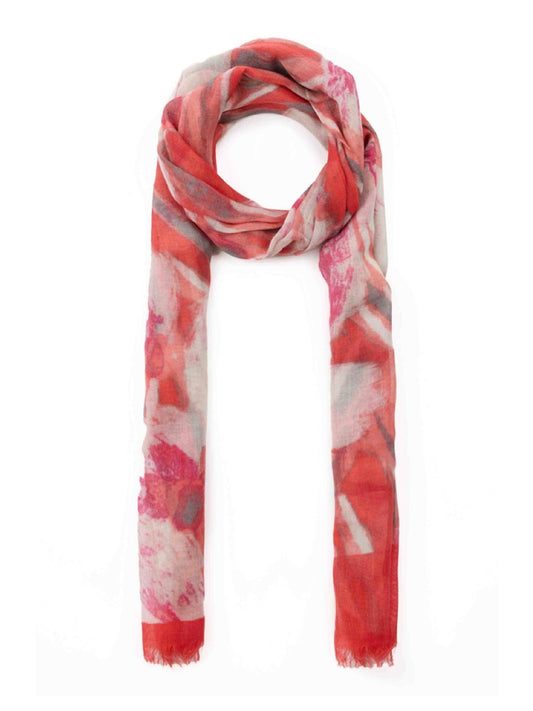 Wollschal Malo TT red/pink