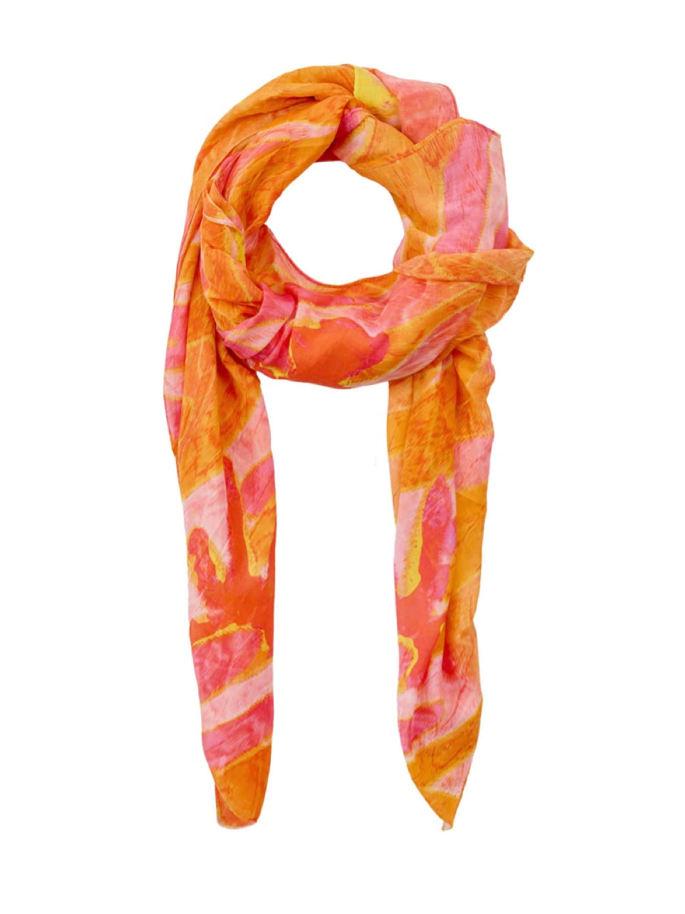 Modeschal Splash TT OrangePink