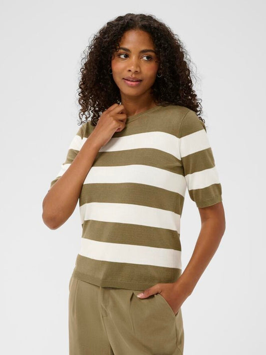 Pullover Lizza KA dusky green/chalk