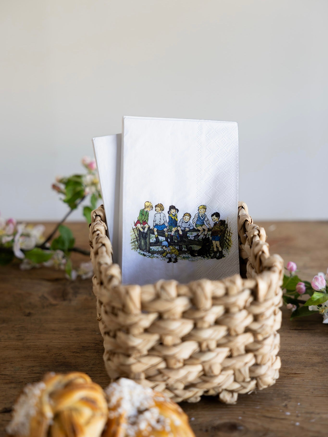 Papierservietten 16er Packung Barnen i Bullerbyn, in 5 Ausführungen