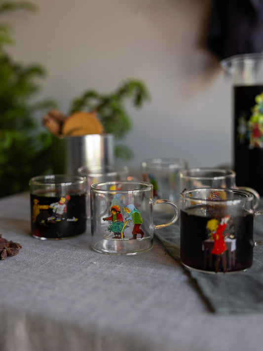 Trinkgläser Barnen i Bullerbyn 6er Set