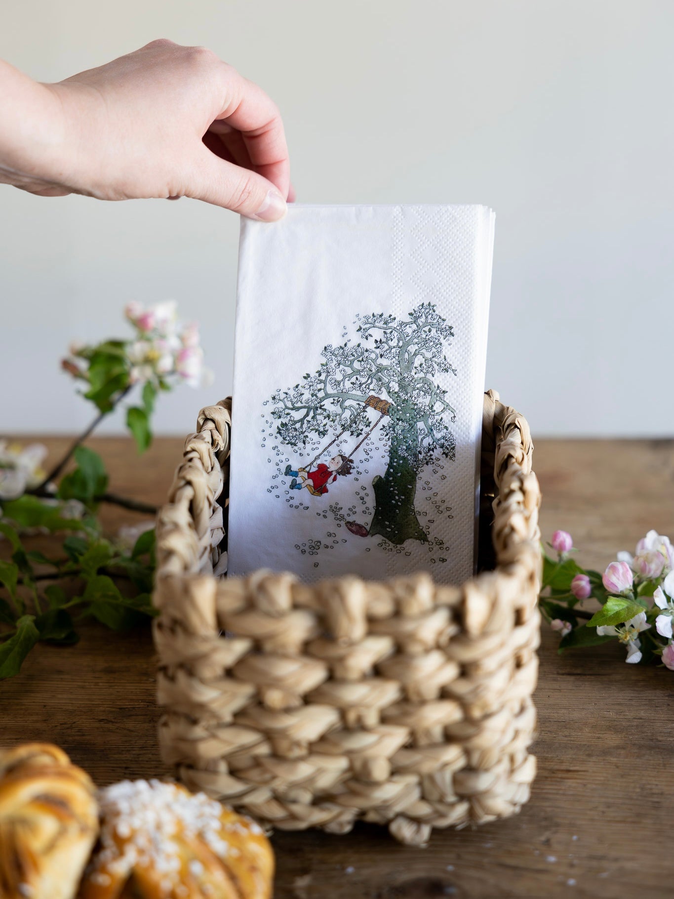 Papierservietten 16er Packung Lotta på Bråkmakargatan