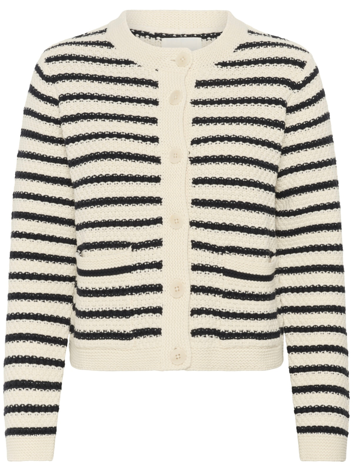 Strickjacke Elmie PW dark navy stripe