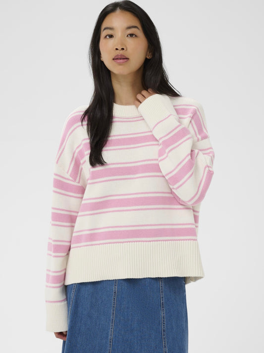 Streifenpullover Serafine PW Trio Stripe, in 3 Farben