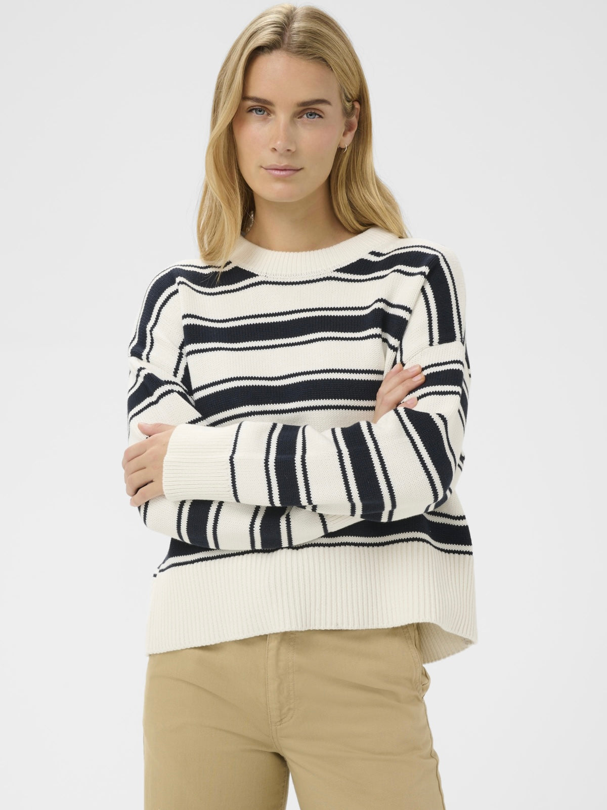Streifenpullover Serafine PW Trio Stripe, in 3 Farben