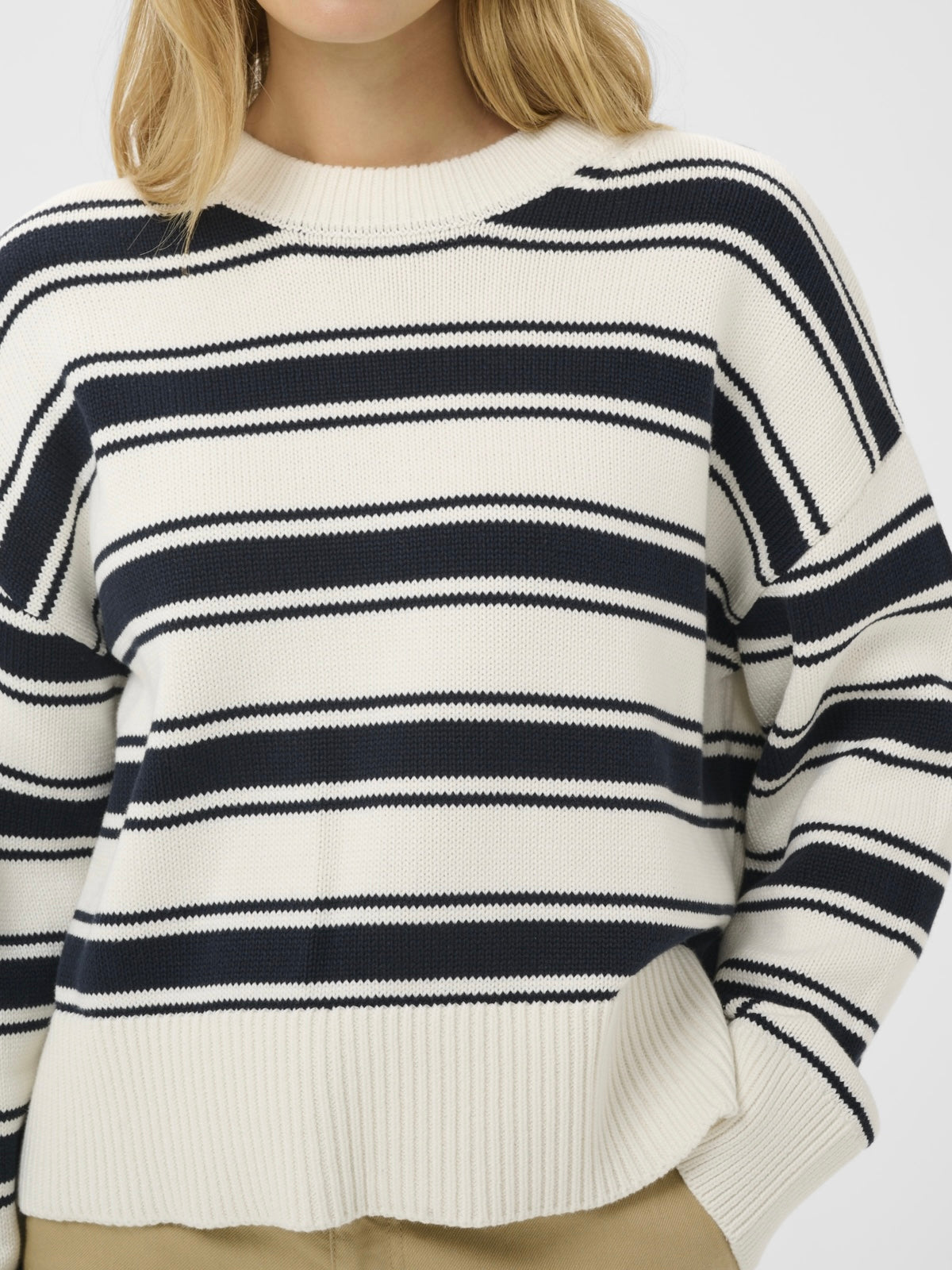 Streifenpullover Serafine PW Trio Stripe, in 3 Farben