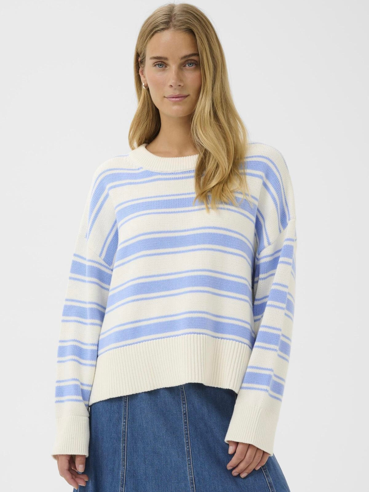 Streifenpullover Serafine PW Trio Stripe, in 3 Farben