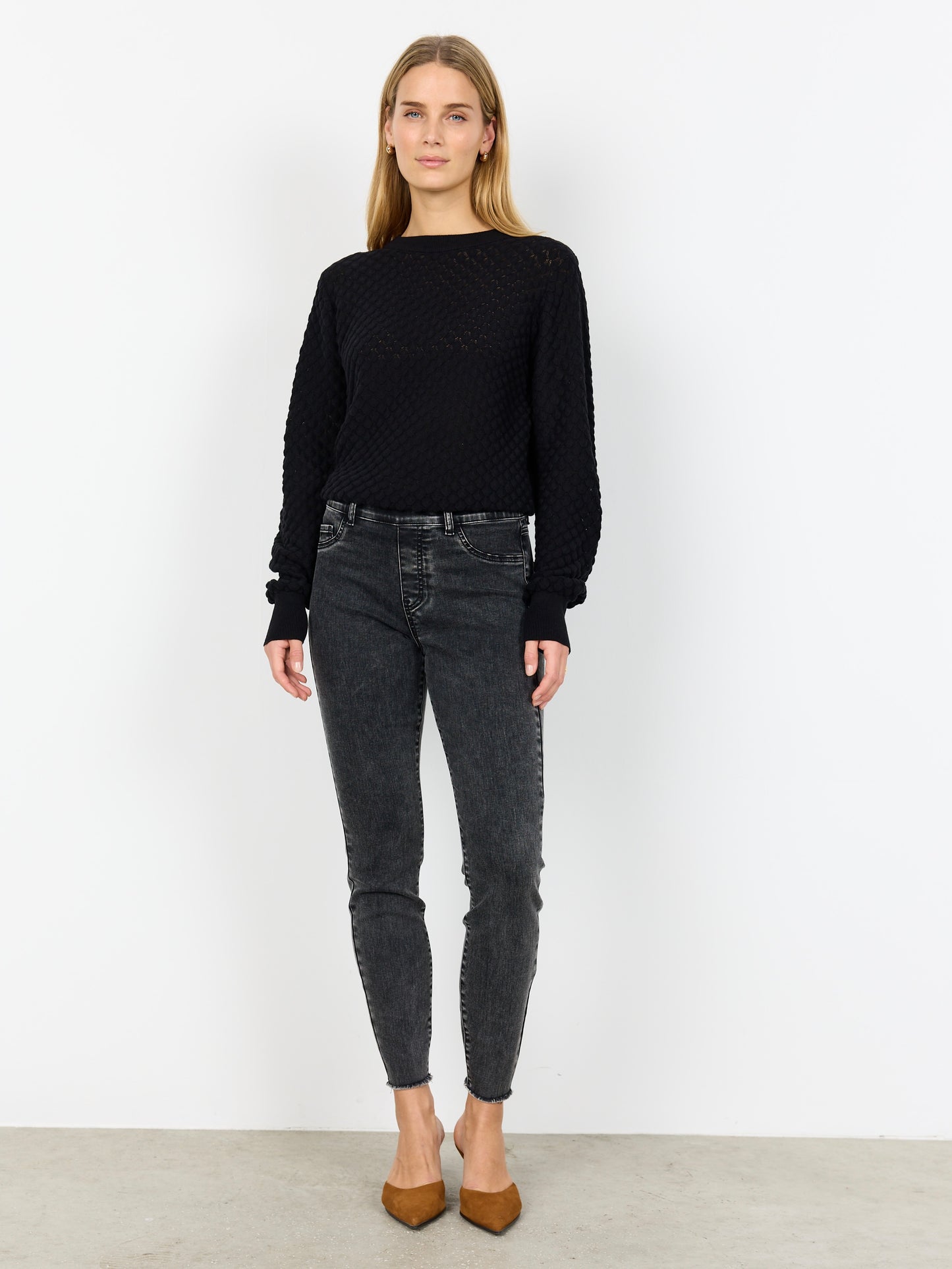 Stretchhose SC-Nadira grey denim