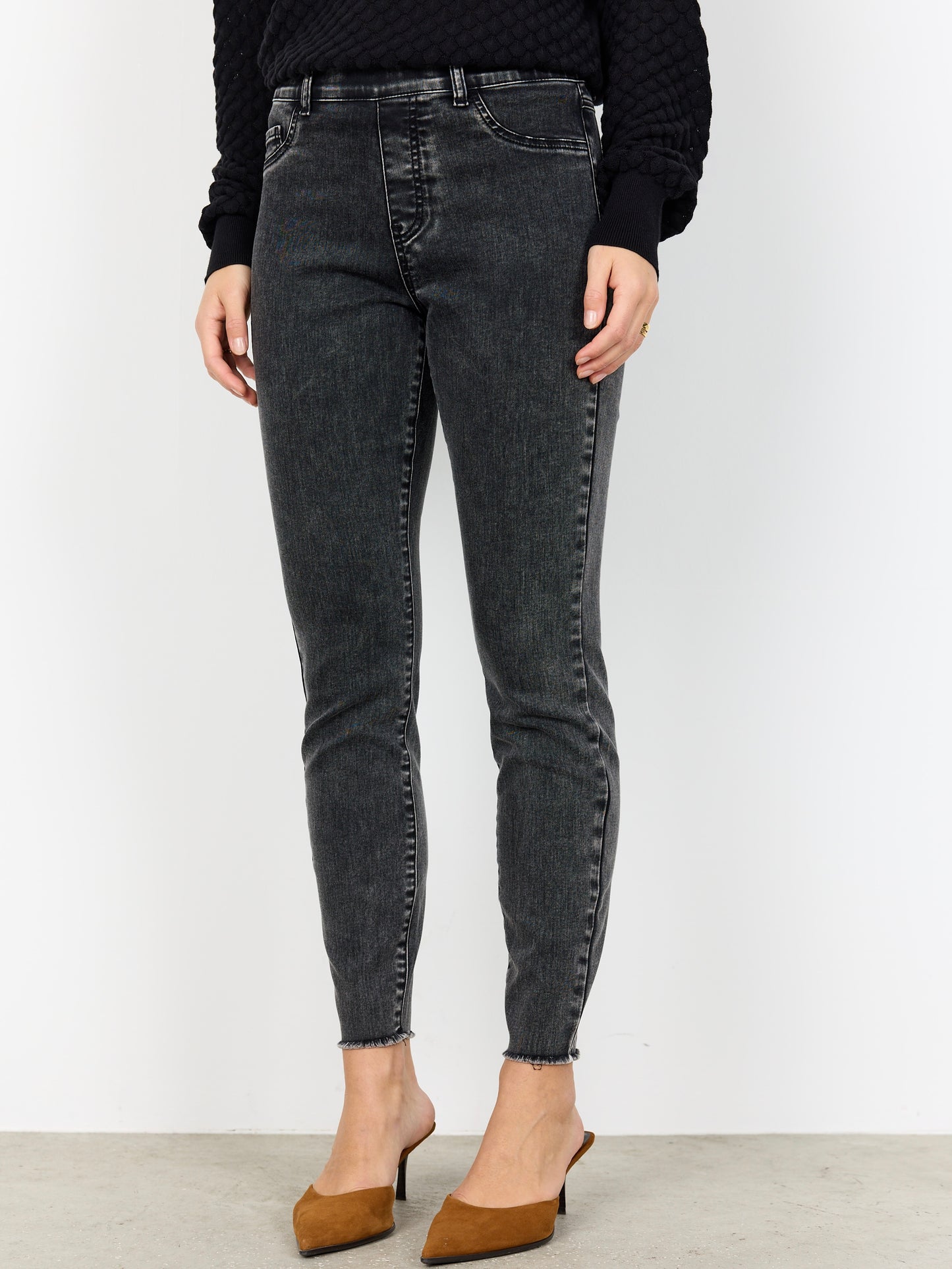 Stretchhose SC-Nadira grey denim