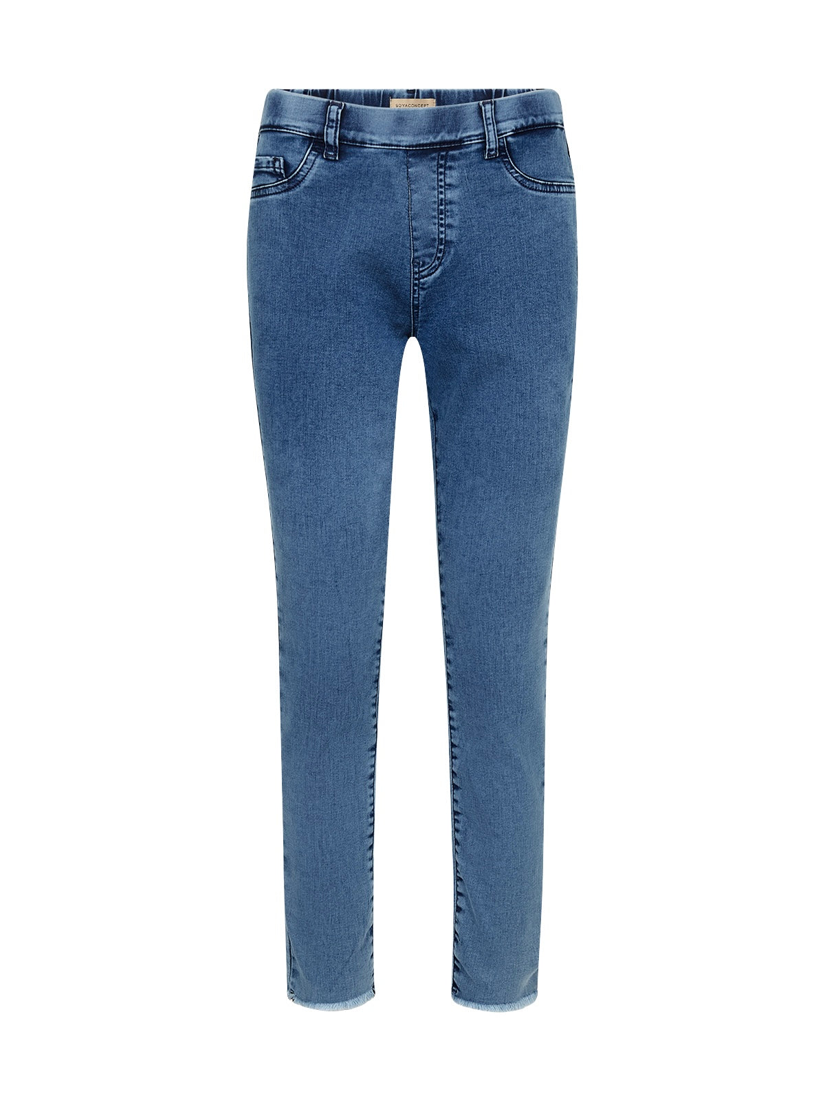 Stretchhose SC-Nadira medium blue denim