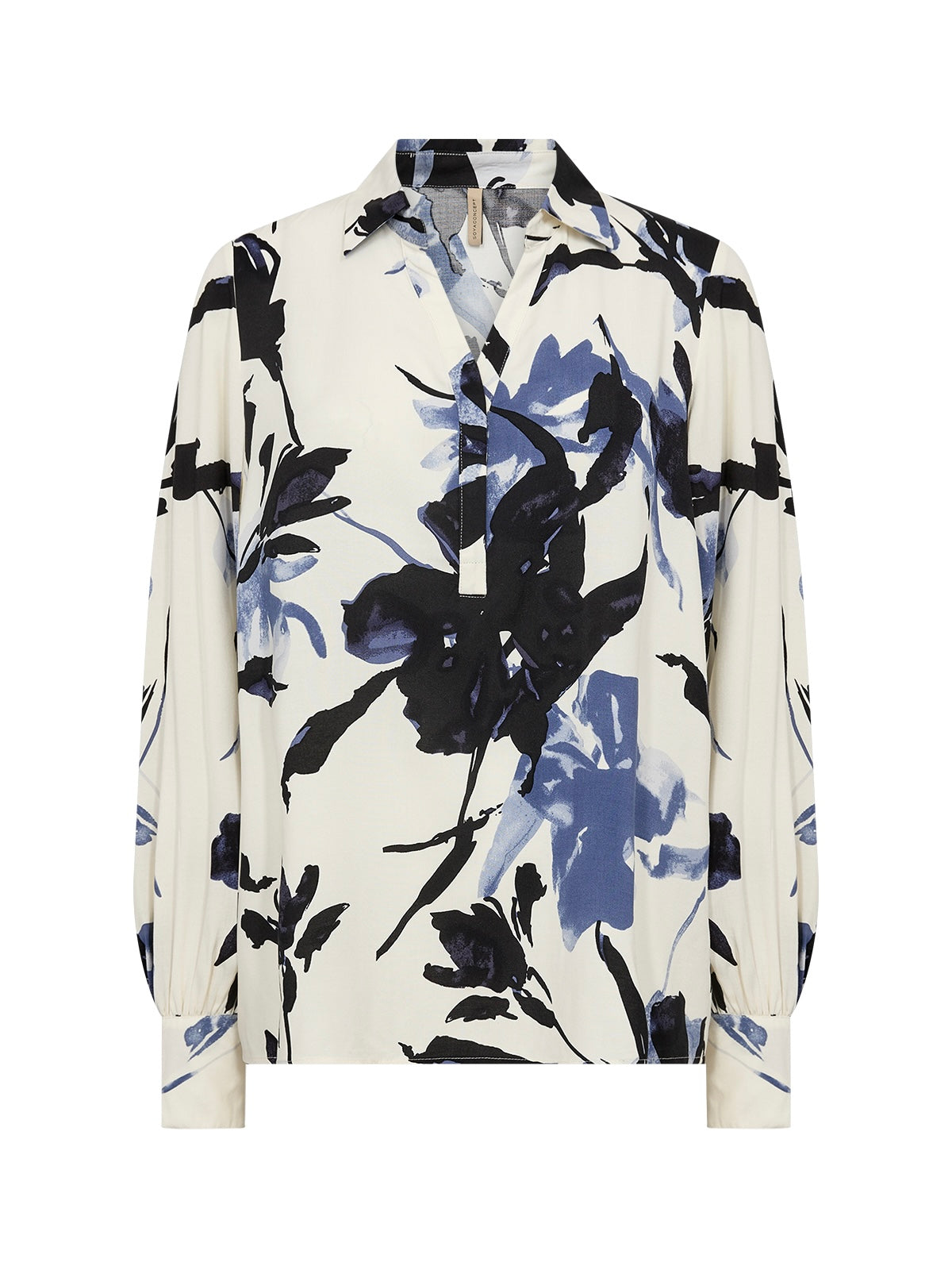 Blusenshirt SC-Bene 2 navy/creme