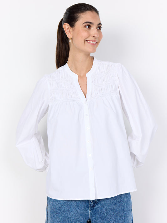 Hemdbluse SC-Netti 116 weiß