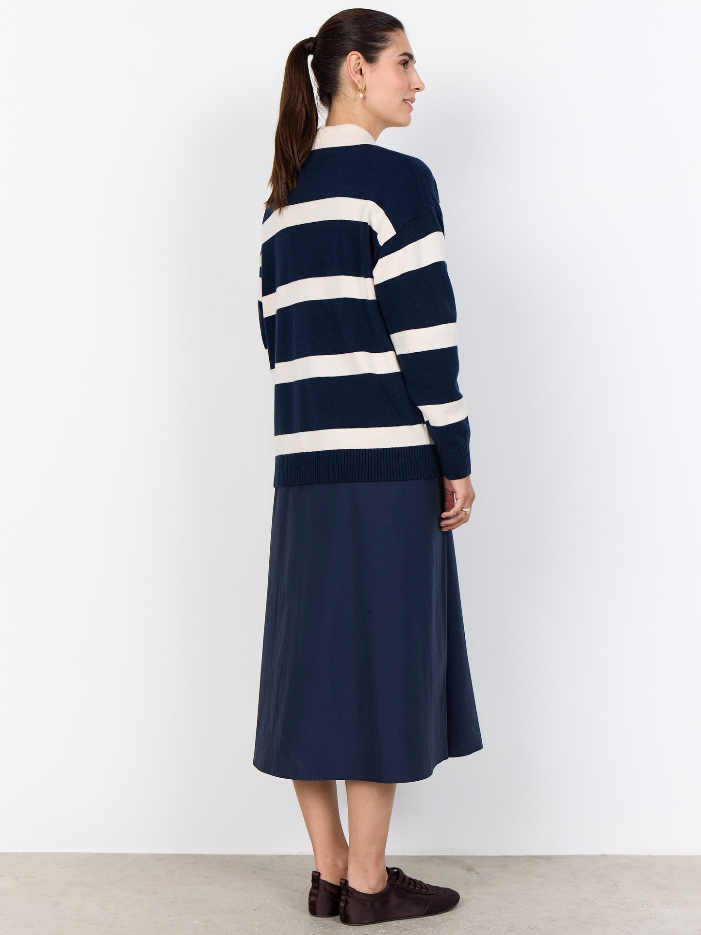 Streifenpullover SC-Kanita 32, in 2 Farbkombis