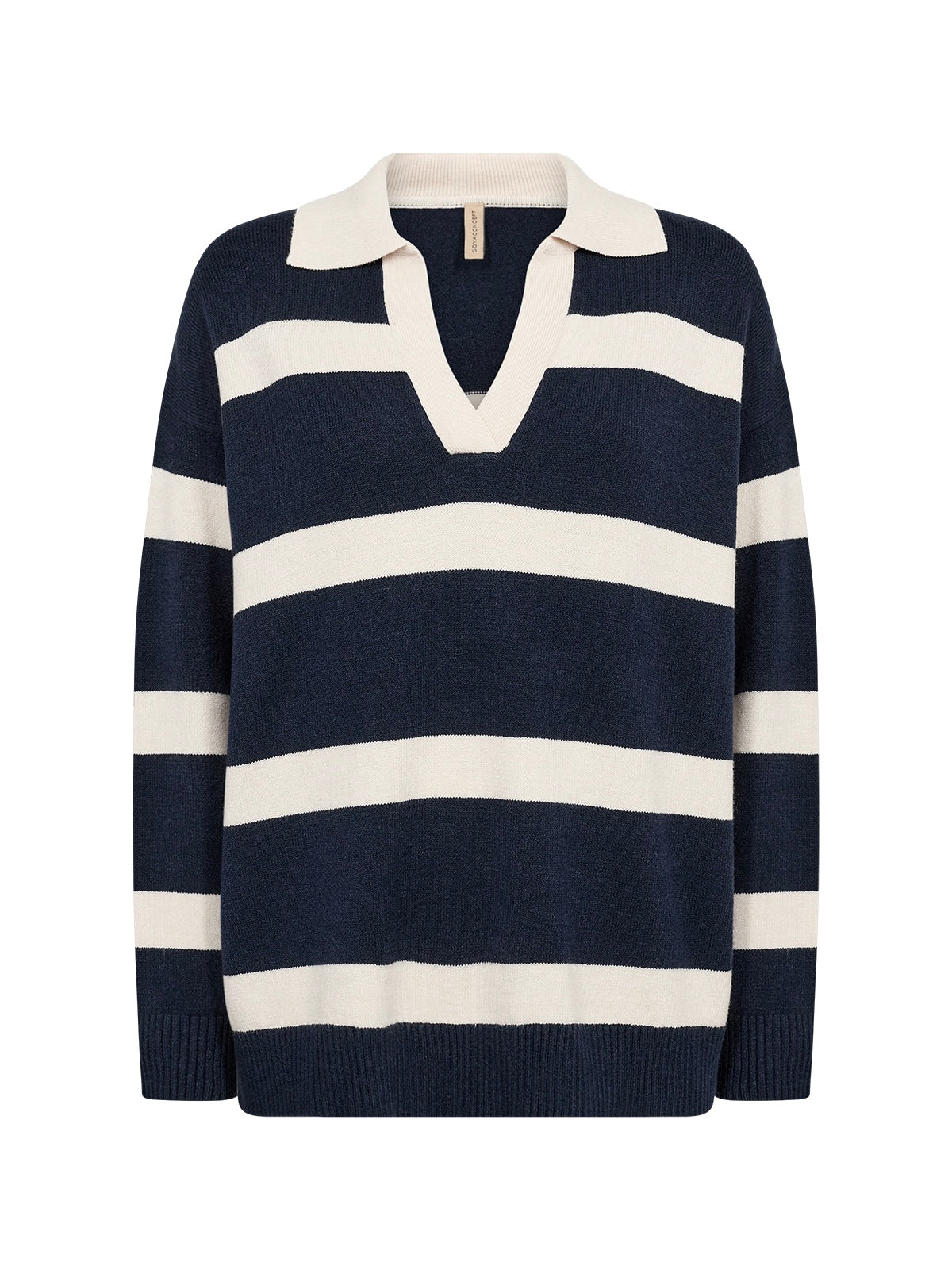 Streifenpullover SC-Kanita 32, in 2 Farbkombis
