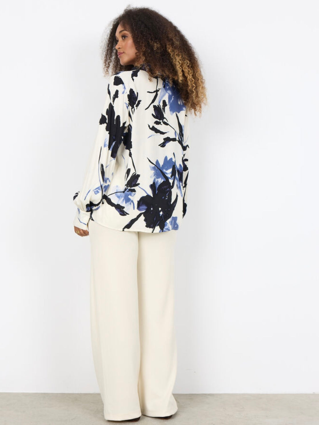 Blusenshirt SC-Bene 2 navy/creme