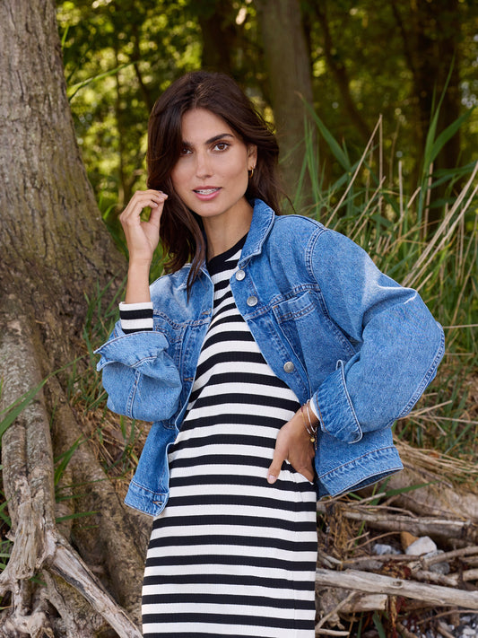 Jeansjacke SC-Dolores 2 medium blue denim