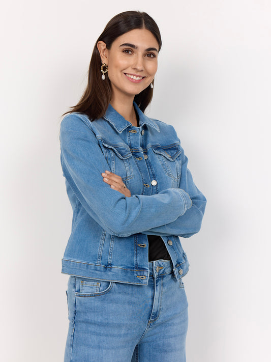 Jeansjacke SC-Kimberly 3 light blue denim