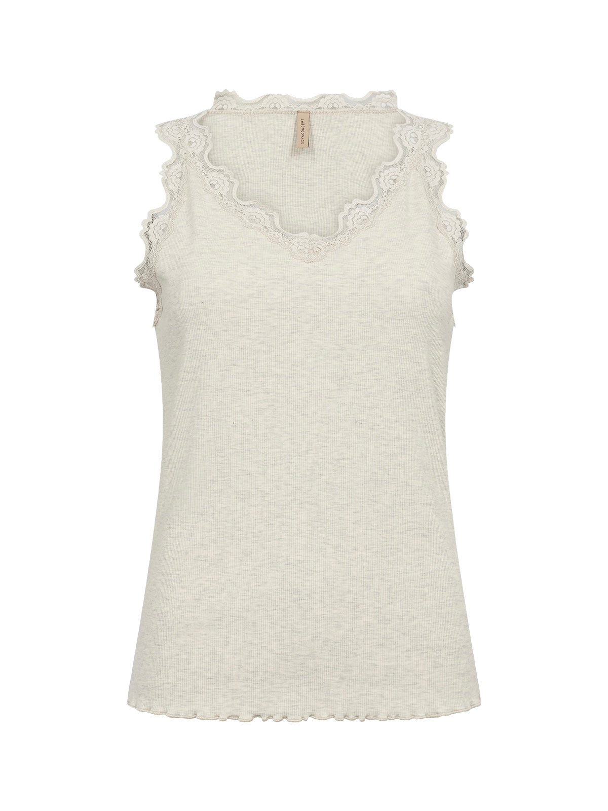 Tank Top SC-Chanilla 1 creme meliert