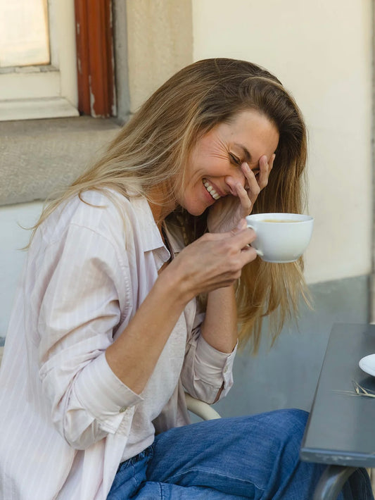 Hemdbluse Dagfrid Streifen, in 2 Farben