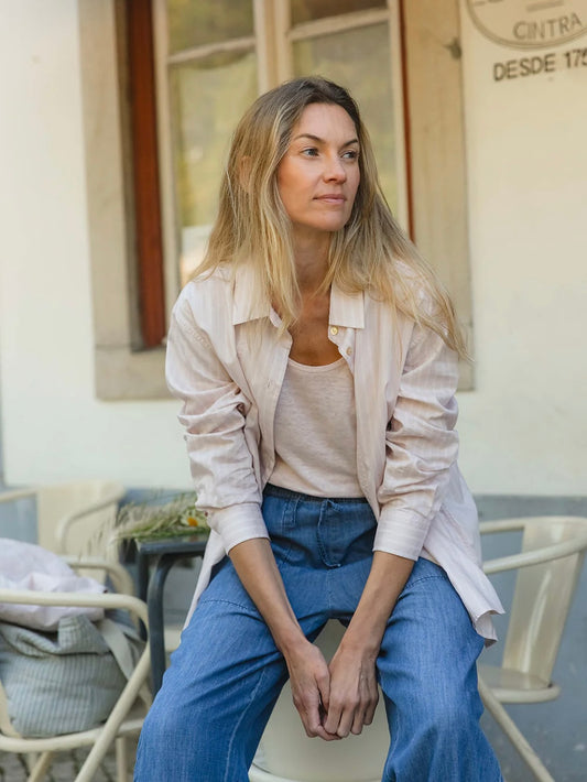 Hemdbluse Dagfrid Streifen, in 2 Farben