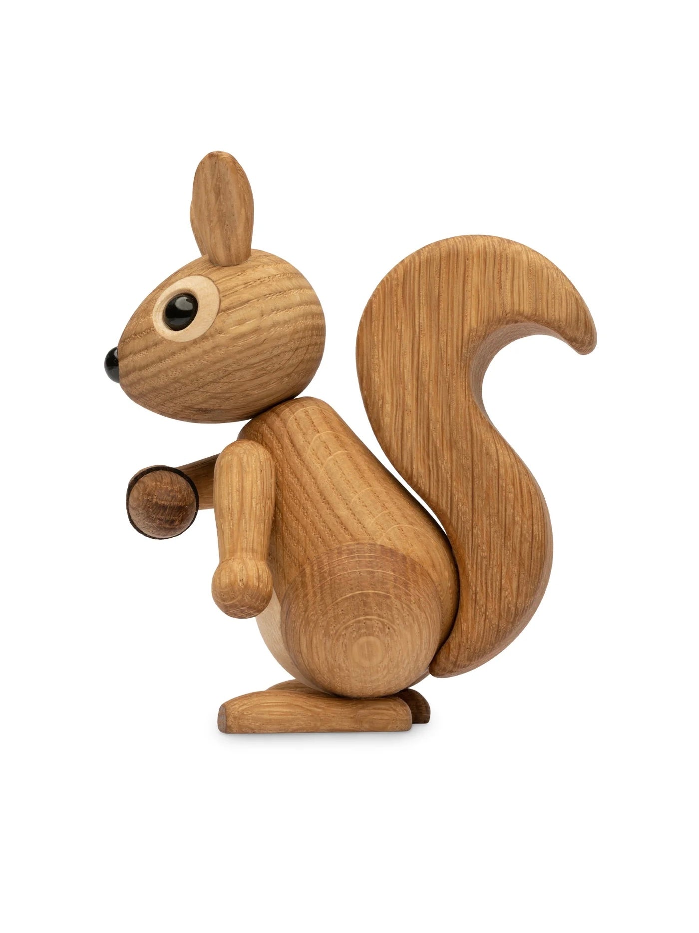 Holzfigur Eichhörnchen Hazel