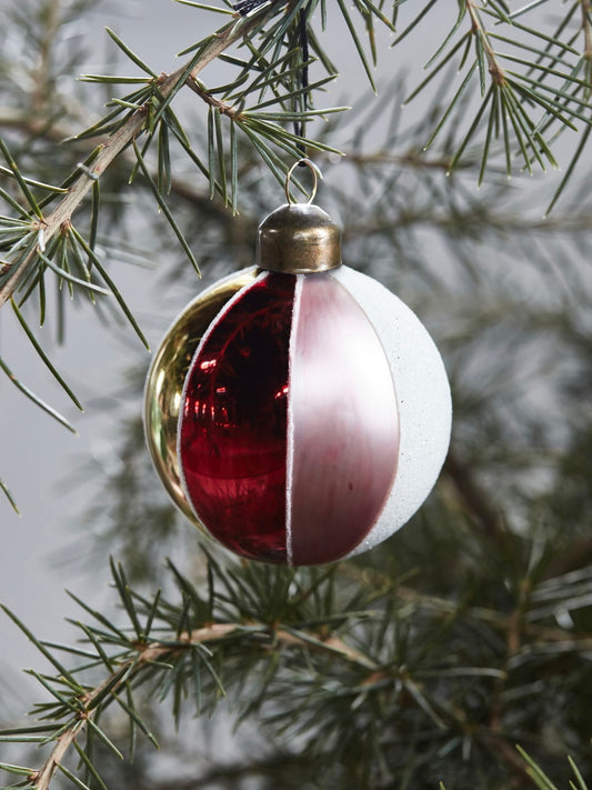 Weihnachtskugel HDCircus rot 6cm