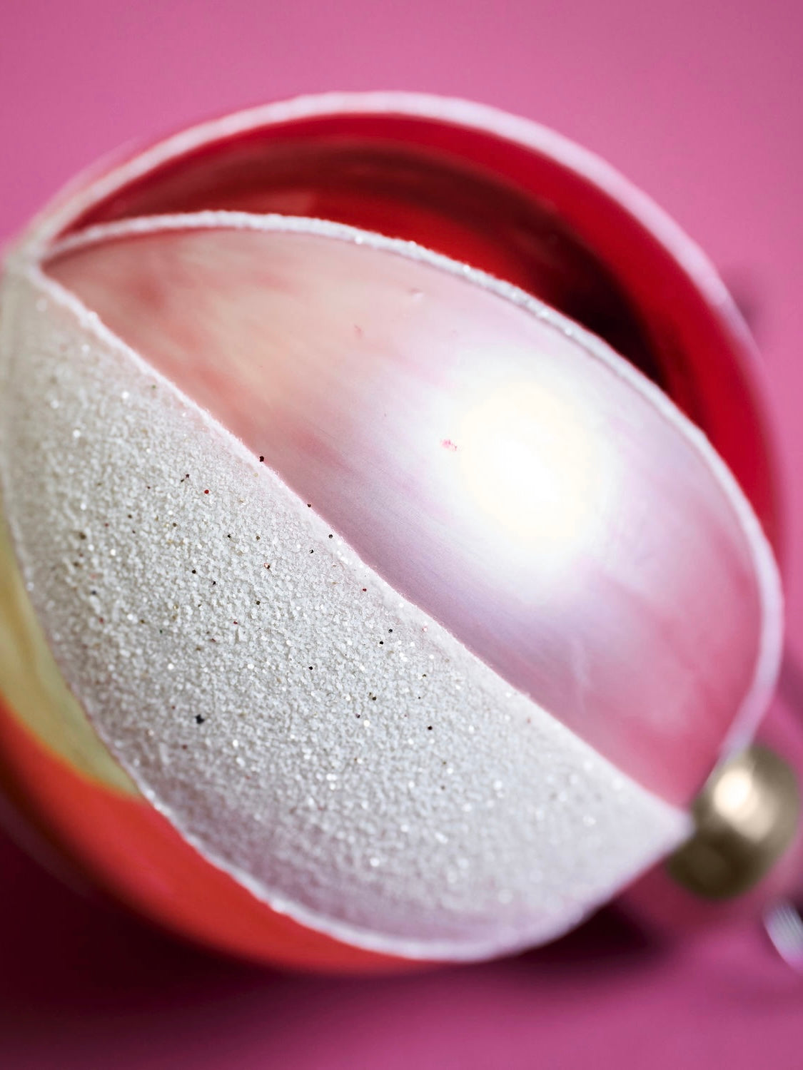 Weihnachtskugel HDCircus rot 6cm