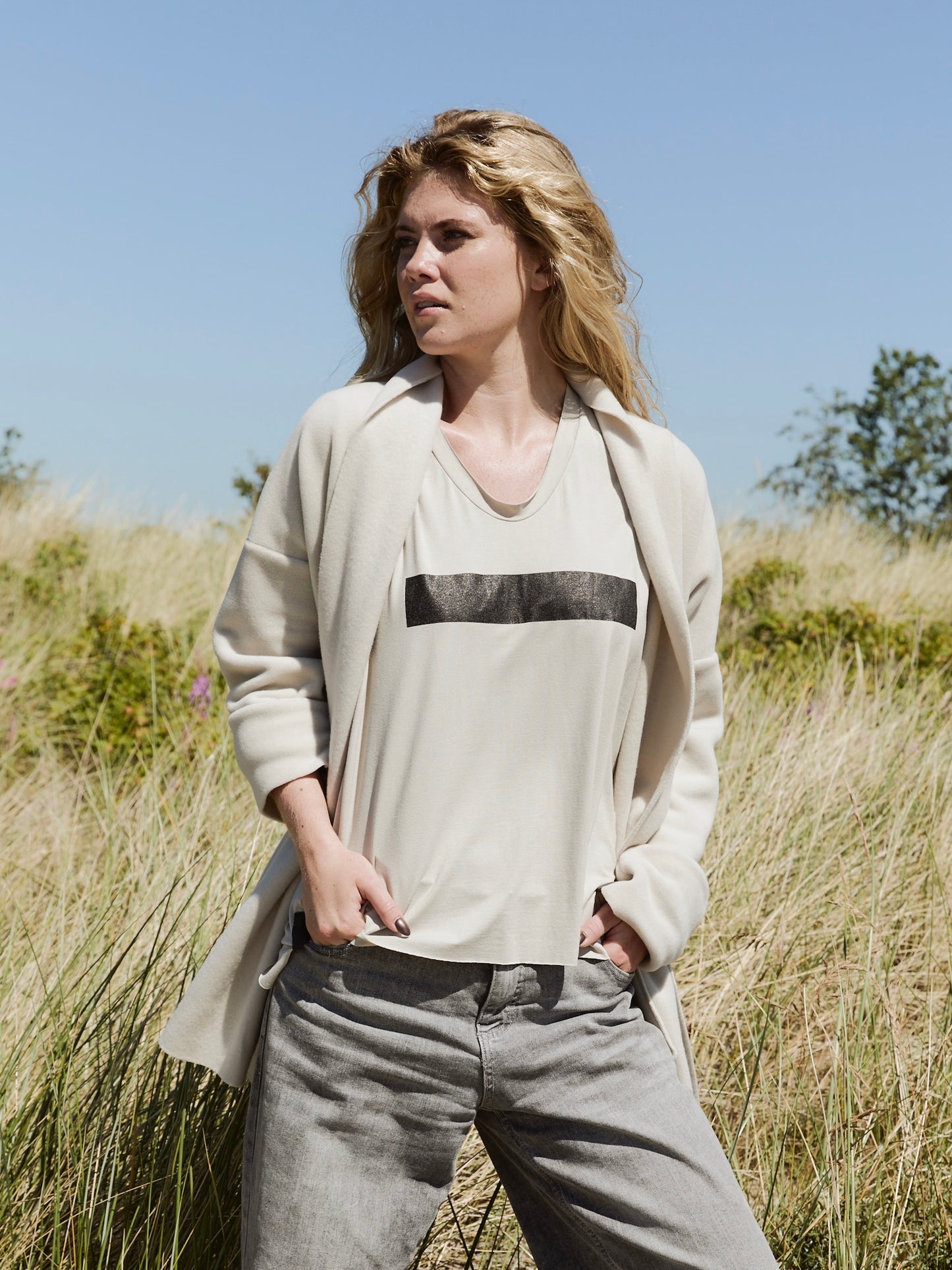 Fleece Cardigan 7173, in mehreren Farben