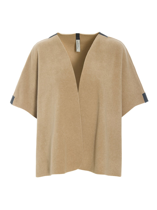 Fleece Weste 7174 camel
