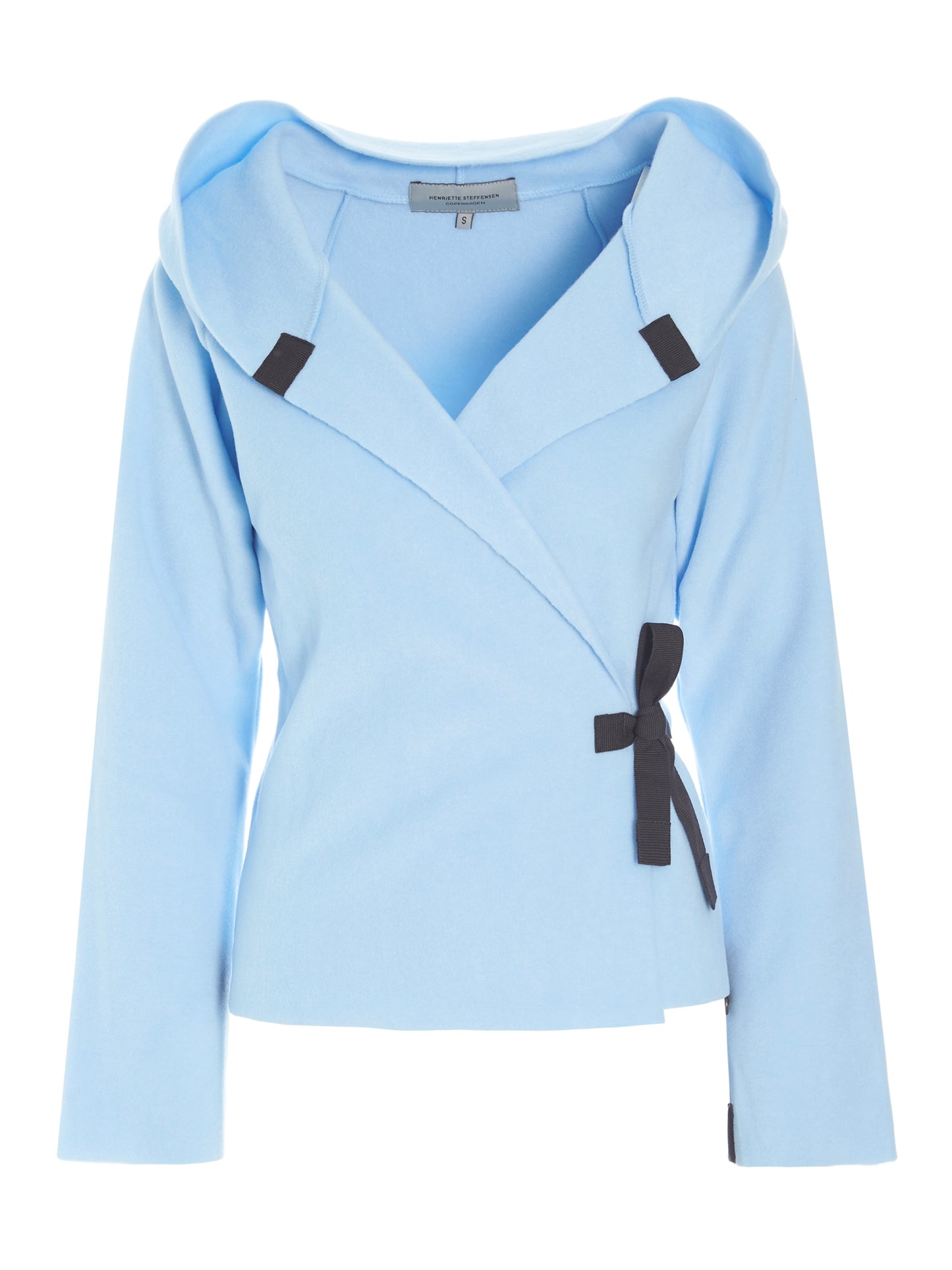 Fleece Wickeljacke WRAP 1009 mit Kapuze, in mehreren Farben