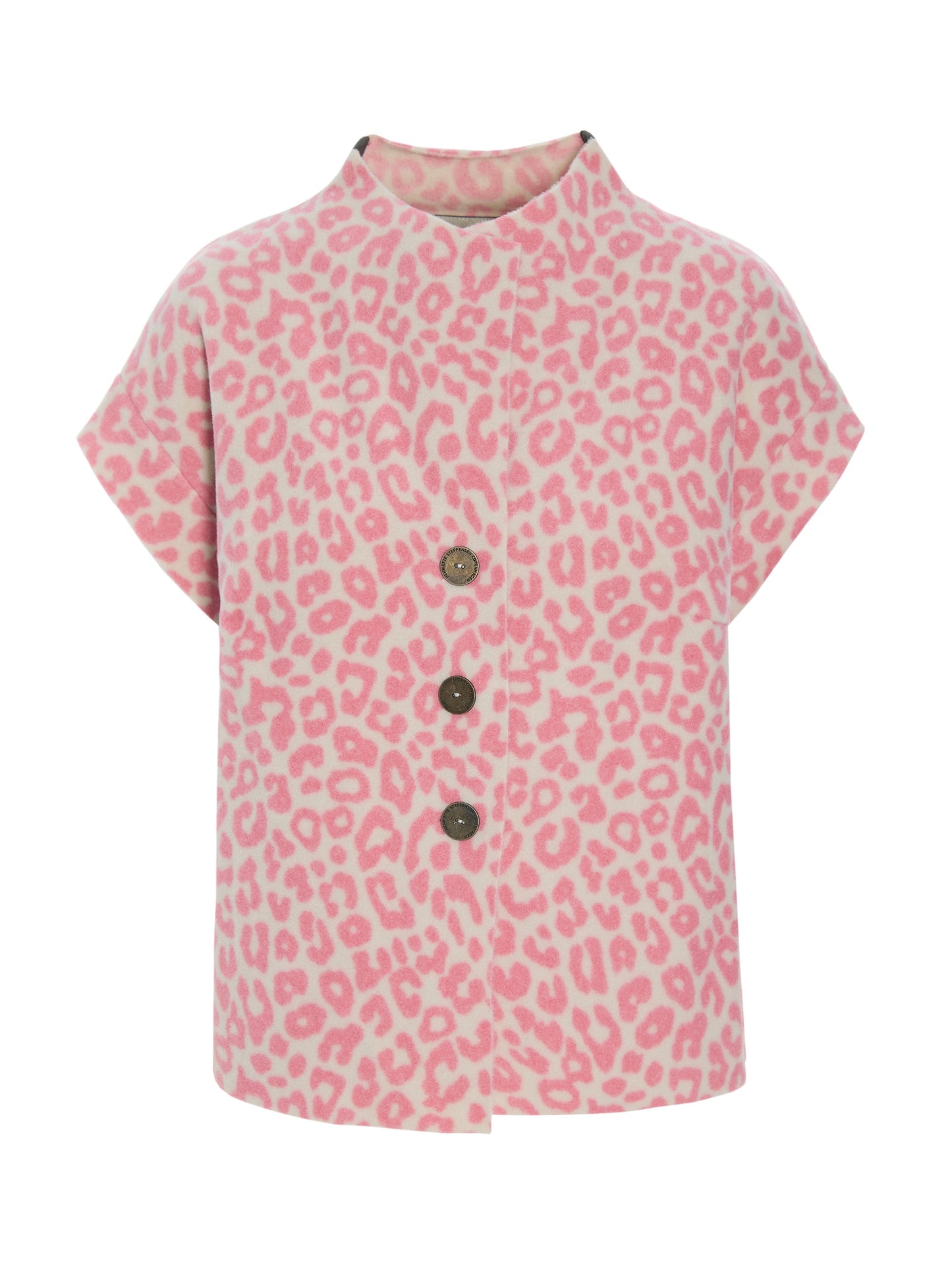 Fleece Weste 7170P pink leo