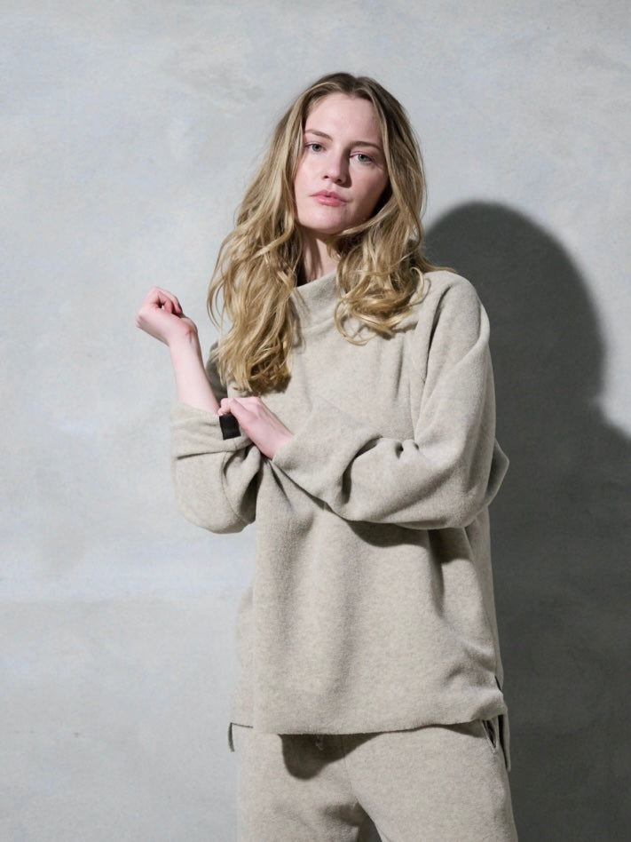 Fleece Pullover 1460 Stehkragen, in 2 Farben